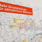 Karte von der Stadt Hamm, mit den vorgeschlangen neuen Baugebiete